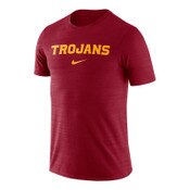 USC Trojans Men's Nike Cardinal Dri-FIT Team Issue Velocity T-Shirt